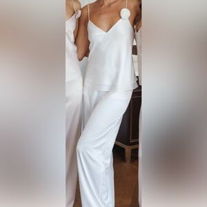 Le Rose Cami and Pant Set perfect for bridal getting ready